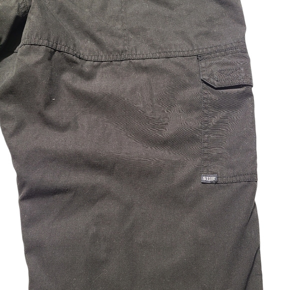 5.11 Tactical TacLite Pro Mens Size 40x32 Ripstop Pants Black 74273-019 - Picture 4 of 11
